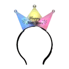 Happy New Year 3 Jeweled Multicolor Princess Crown Headbands All Products 4