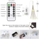 Fireworks Bendable Starbust Remote Control Copper Fairy String Lights Chandelier Indoor Outdoor All Products 4