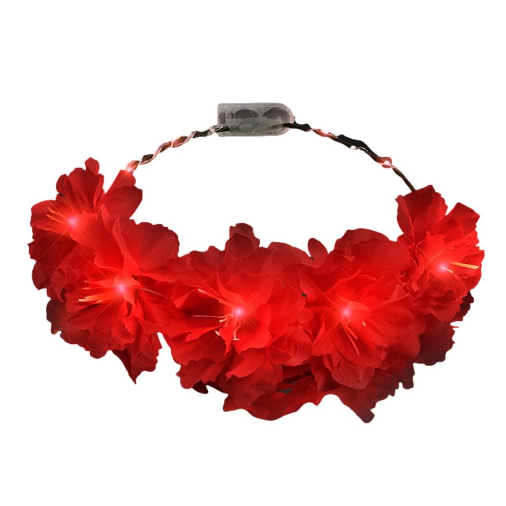 Light Up Flashing Spring Rainbow Wedding Flower Crowns Assortment Pack of 12 All Products Light Up Flashing Spring Rainbow Wedding Flower Crowns Assortment Pack of 12 All Products 8