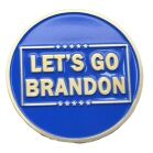 LET’S GO BRANDON 2024 SAVE AMERICA BACK Donald Trump Gold on Gold Plated Collectible Supporters Challenge Coin All Products 4