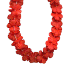 Light Up Hawaiian Flower Lei Necklace Red All Products 6