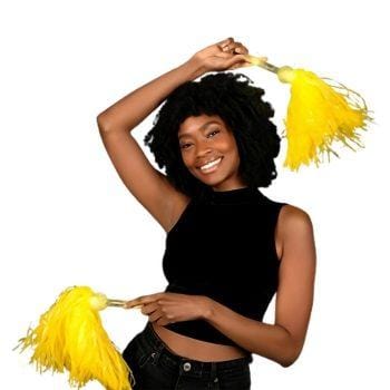 LED Team Spirit Pom Pom Yellow All Products