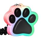 Light Up Multicolor Paw Print Charm Necklace All Products 4