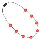 Light Up Small Pumpkin String Charms Necklace All Products 5