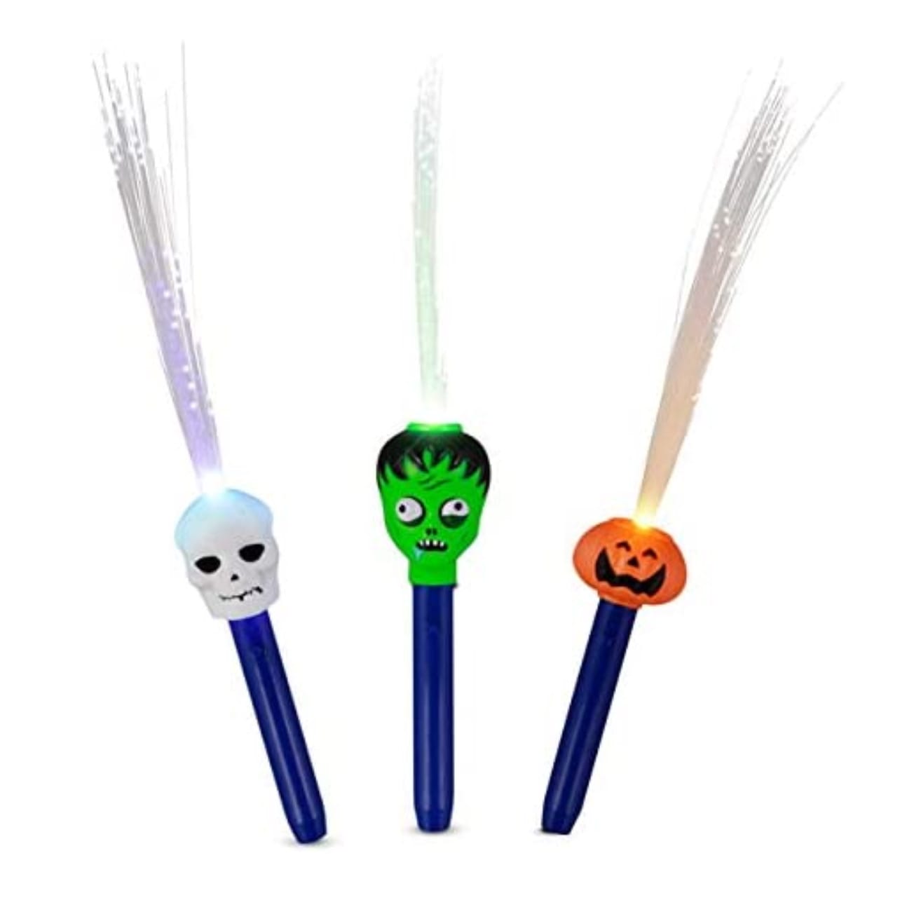 Pack of 12 Assorted Fiber Optic Halloween Wands All Products Pack of 12 Assorted Fiber Optic Halloween Wands All Products 4