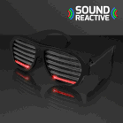 Equalizer LED Rave Slot Sound Reactive Sunglasses USB Rechargeable All Products 5