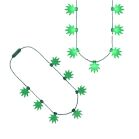 Light Up Flashing Pot Leaf Jumbo Charms Necklace 420 6