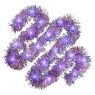 Light Up Sparkle Queen Tinsel Boa White LEDs All Products 5