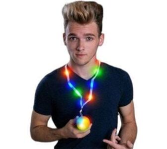 Light up Lanyard Flashing Basketball Charm Necklace All Products