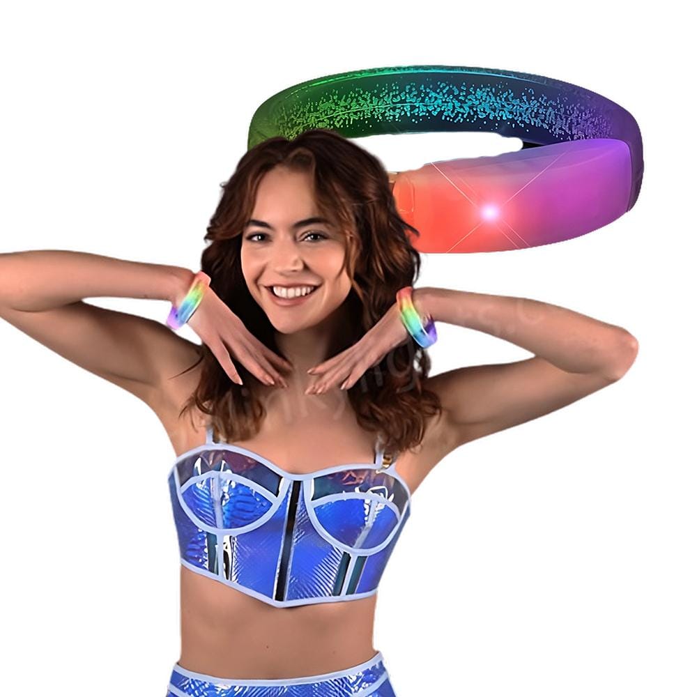 Bubble Bangle Bracelet Multicolor Slow Changing LEDs All Products Bubble Bangle Bracelet Multicolor Slow Changing LEDs All Products 4