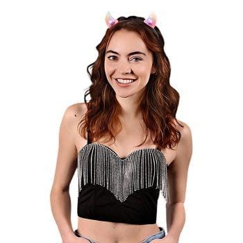 Light Up Crystal Prism Devil Horns Multicolor All Products 3