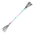 Light Up Twirling Baton Wand with Silver Tinsel All Products 4