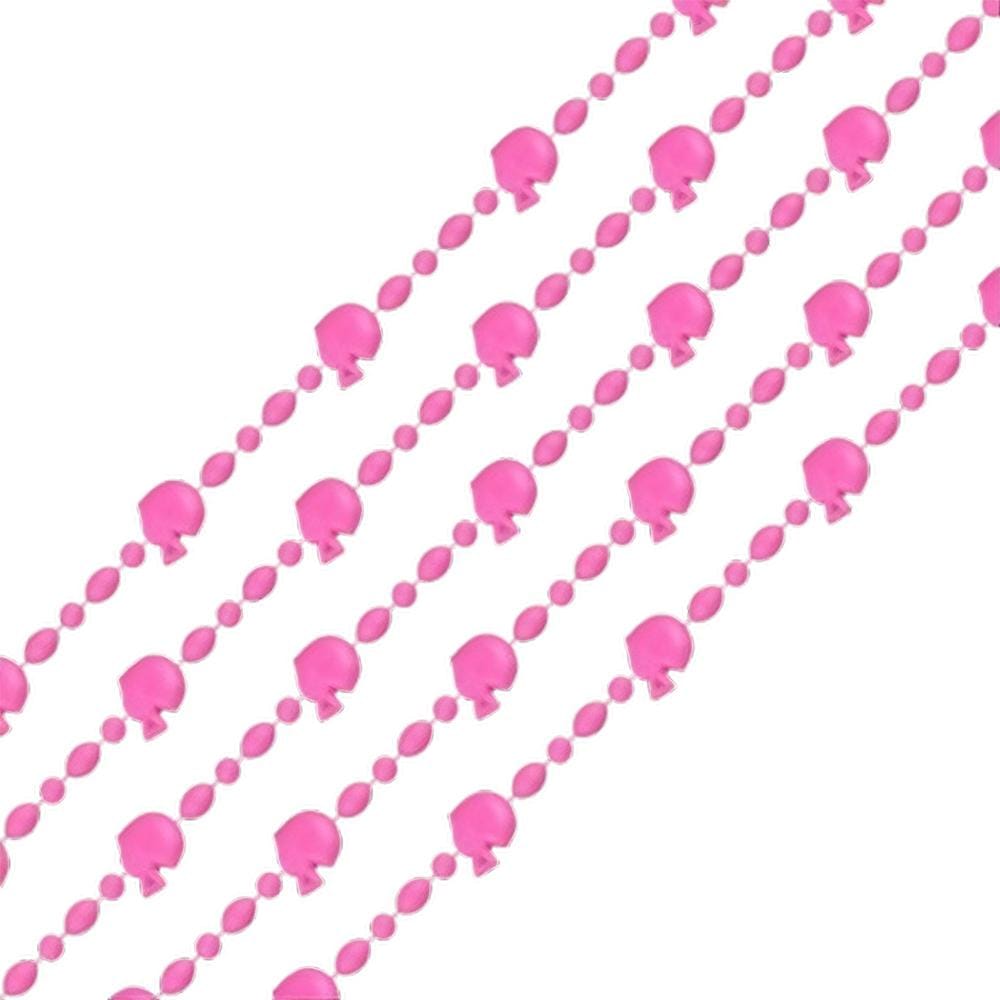 Football Helmet Bead Necklaces Pastel Pink Pack of 12 All Products Football Helmet Bead Necklaces Pastel Pink Pack of 12 All Products 3