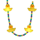 Light Up Squeezable Rubber Duck Charms Beaded Necklace All Products Light Up Squeezable Rubber Duck Charms Beaded Necklace All Products 4