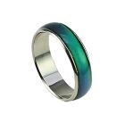 6 Pcs Color Changing Mood Ring Sizes 5, 6, 7, 8, 9 and 10 with Free 1 E-Mood Ring and Chart All Products 6