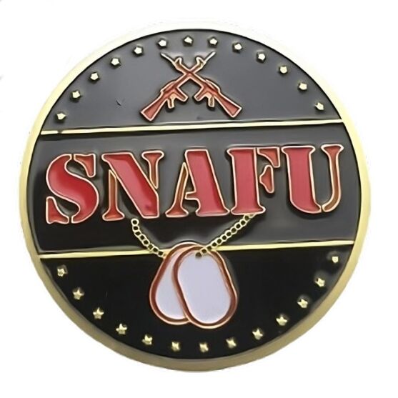 FUBAR SNAFU Military Flipping Challenge Gold Plated Coin All Products FUBAR SNAFU Military Flipping Challenge Gold Plated Coin All Products 3
