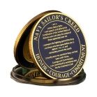 Navy Sailors Creed Challenge Commemorative United States Gold Plated Coin All Products 4
