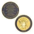 Navy Sailors Creed Challenge Commemorative United States Gold Plated Coin All Products 8