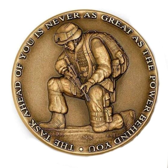 The Task Ahead of You Military Spiritual Sentinel Commemorative Coin All Products The Task Ahead of You Military Spiritual Sentinel Commemorative Coin All Products 3