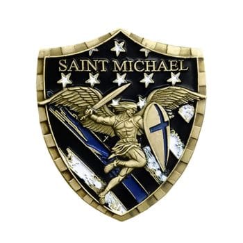 Police Officer Law Enforcement Saint Michael 3D Commemorative Thanksgiving Coin All Products Police Officer Law Enforcement Saint Michael 3D Commemorative Thanksgiving Coin All Products
