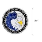 The Airman’s Creed United States Air Force Patriotic Challenge Silver Plated Eagle Coin Air Force The Airman’s Creed United States Air Force Patriotic Challenge Silver Plated Eagle Coin Air Force 4