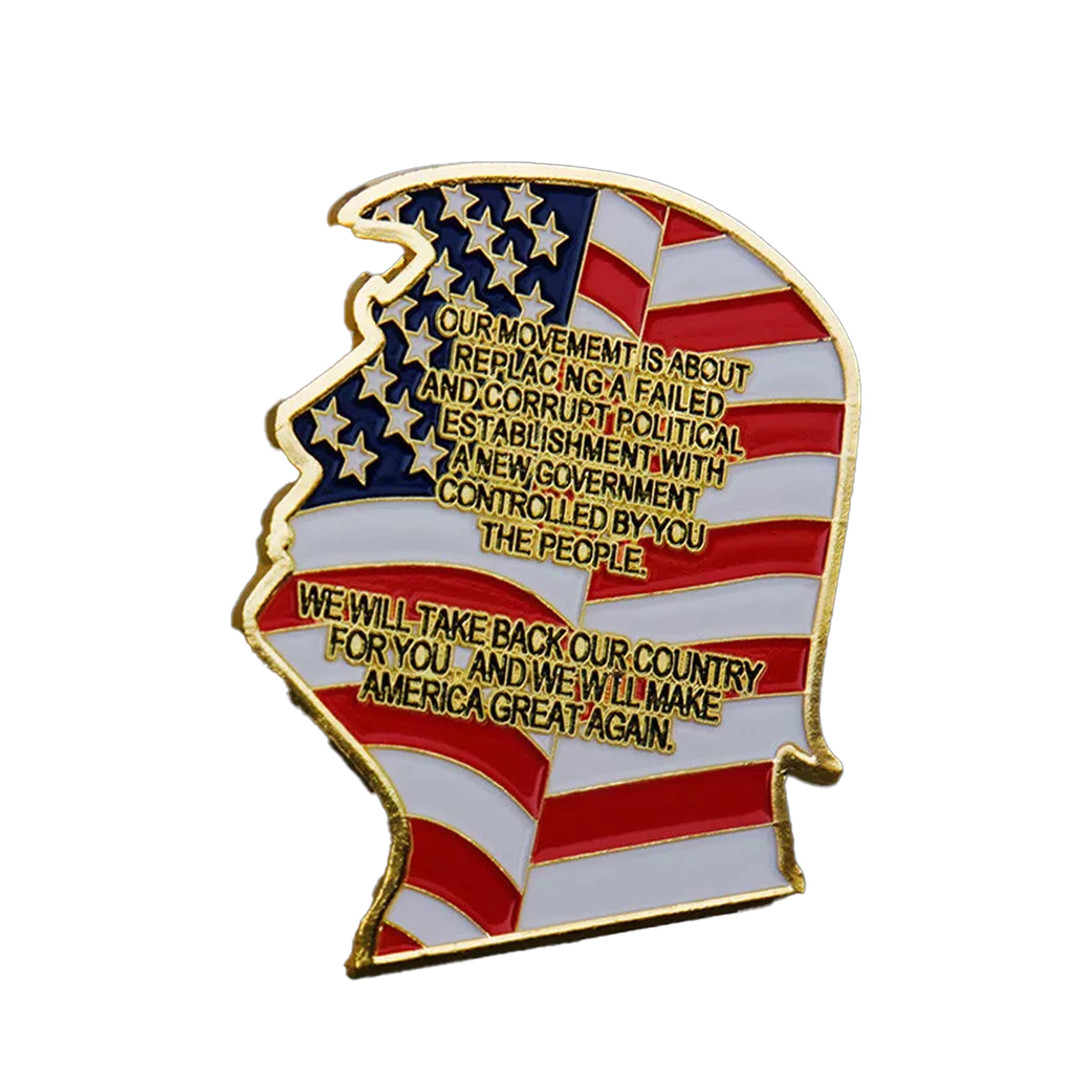 Donald Trump Head Patriotic Sculpture MAGA Commemorative Gold Plated Coin All Products Donald Trump Head Patriotic Sculpture MAGA Commemorative Gold Plated Coin All Products 5