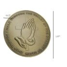 Fear Not Evil Praying Hands Cross Psalm 23:4 Christian Bible Commemorative Bronze Plated Coin All Products Fear Not Evil Praying Hands Cross Psalm 23:4 Christian Bible Commemorative Bronze Plated Coin All Products 4