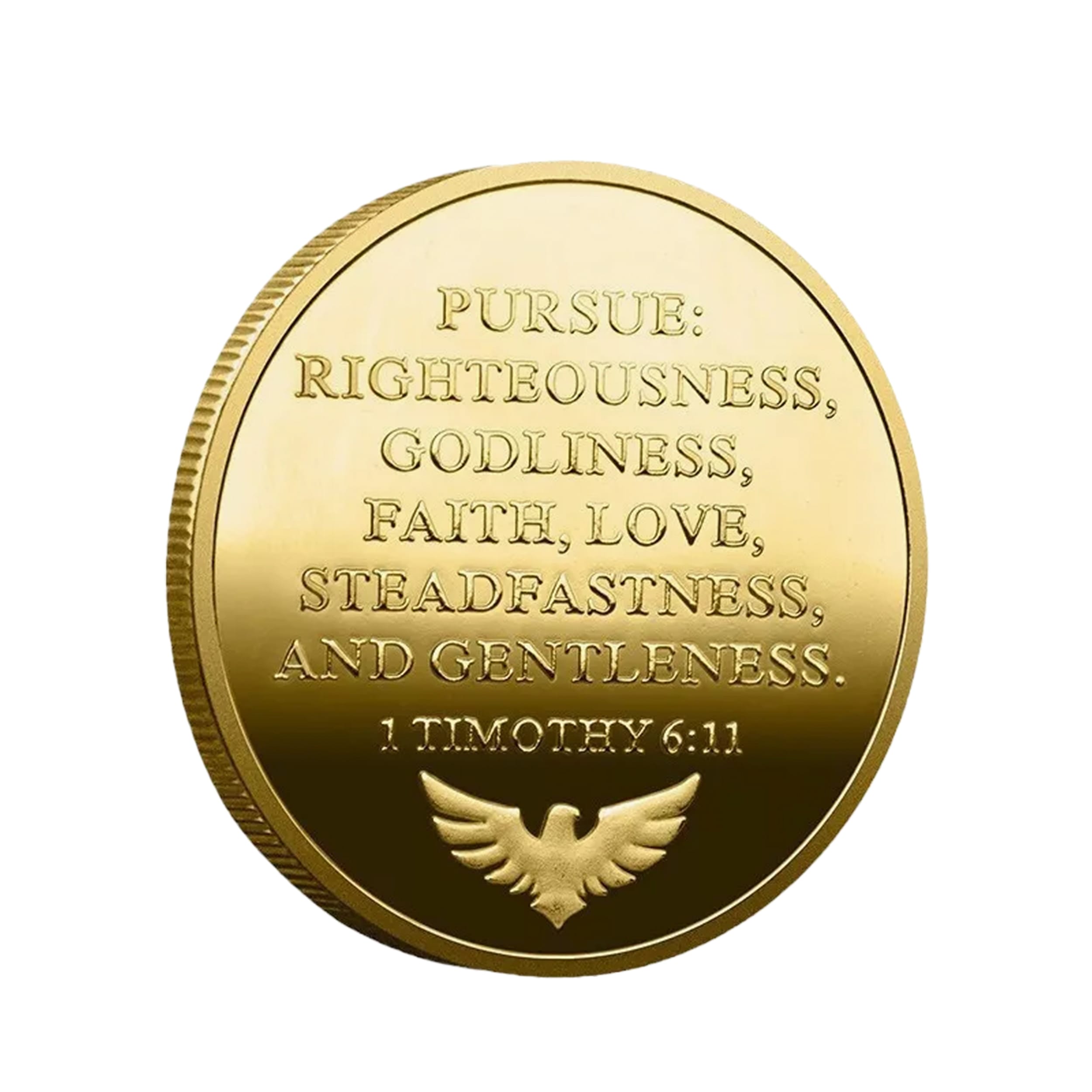 Fight the Good Fight of Faith 1 Timothy 6:12 Christian Gold Plated Coin All Products Fight the Good Fight of Faith 1 Timothy 6:12 Christian Gold Plated Coin All Products 5