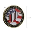 OEF Operation Enduring Freedom Combat Veteran Commemorative Gold Plated Coin All Products 5