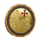 Warrior Edition Put on the Whole Armor of God Christian God Plated Coin All Products 5