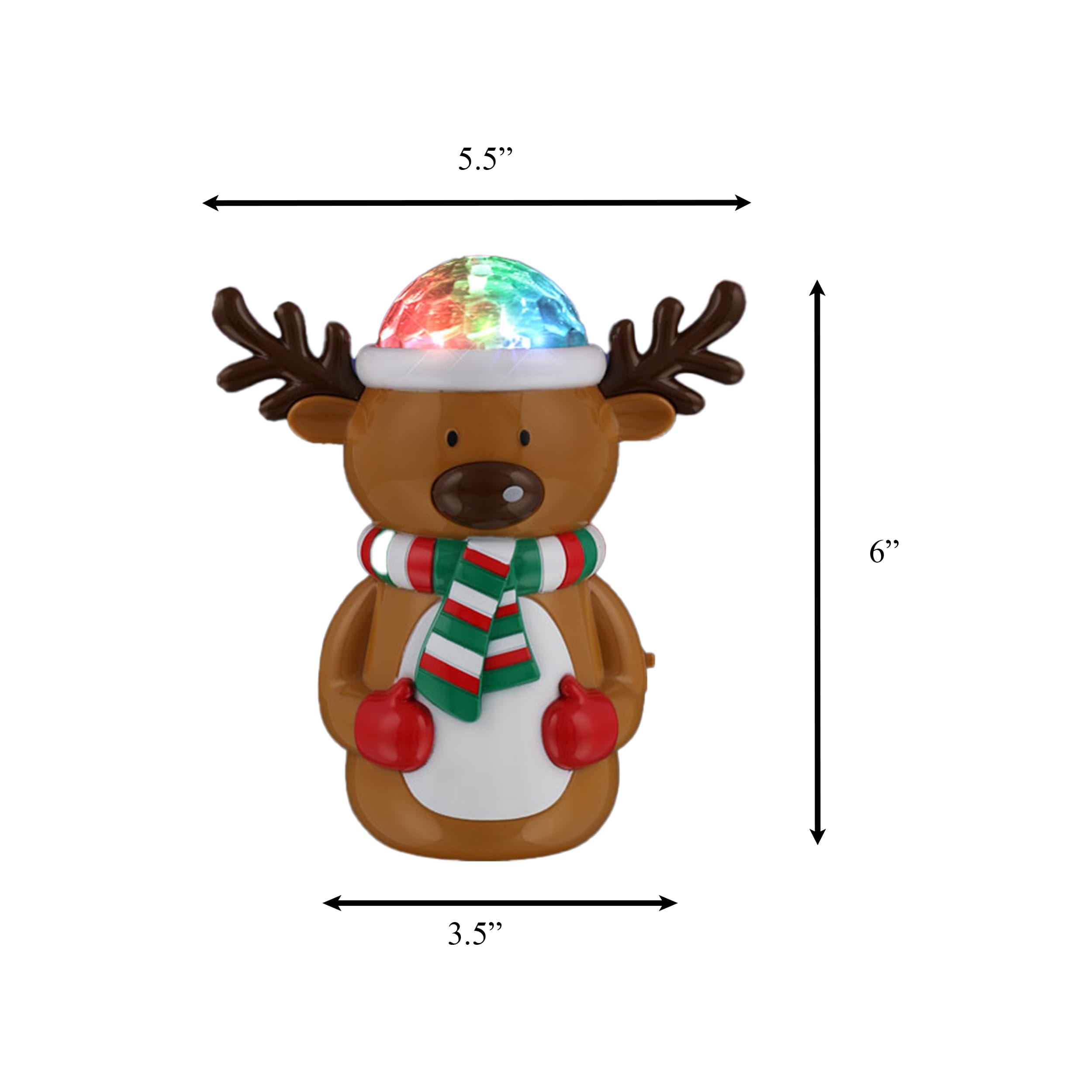 Light Up Christmas Reindeer Glowing Prism Projector All Products Light Up Christmas Reindeer Glowing Prism Projector All Products 5