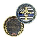 Police Officer Prayer Law Enforcement Thin Blue Line Gold Plated Coin All Products Police Officer Prayer Law Enforcement Thin Blue Line Gold Plated Coin All Products 6