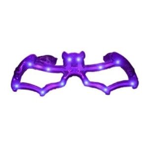 LED Bat Shaped Sunglasses Purple All Products LED Bat Shaped Sunglasses Purple All Products
