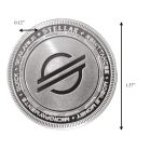 XLM Stellar Blockchain Crypto Silver Plated Souvenir Coin All Products 5