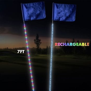 LED 84 Inch Multicolor Rechargeable Flag Stick with Remote Control Sold per piece All Products 3