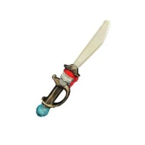 Light Up Pirate Katana Skull Bubble Wand with Robotic Sounds All Products