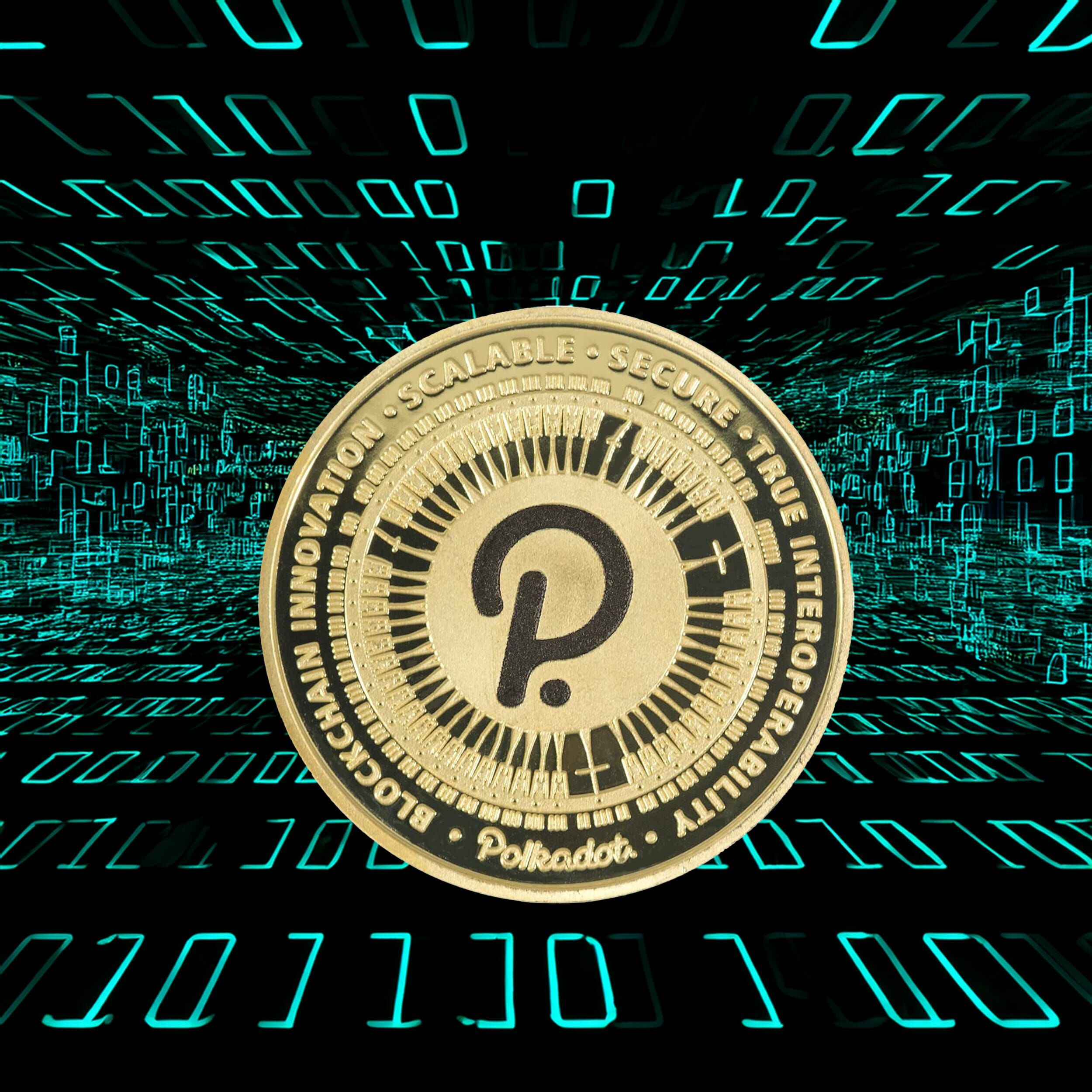 Polkadot Blockchain Crypto Gold Plated Coin All Products Polkadot Blockchain Crypto Gold Plated Coin All Products 7