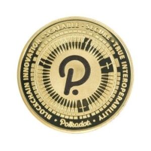Polkadot Blockchain Crypto Gold Plated Coin All Products