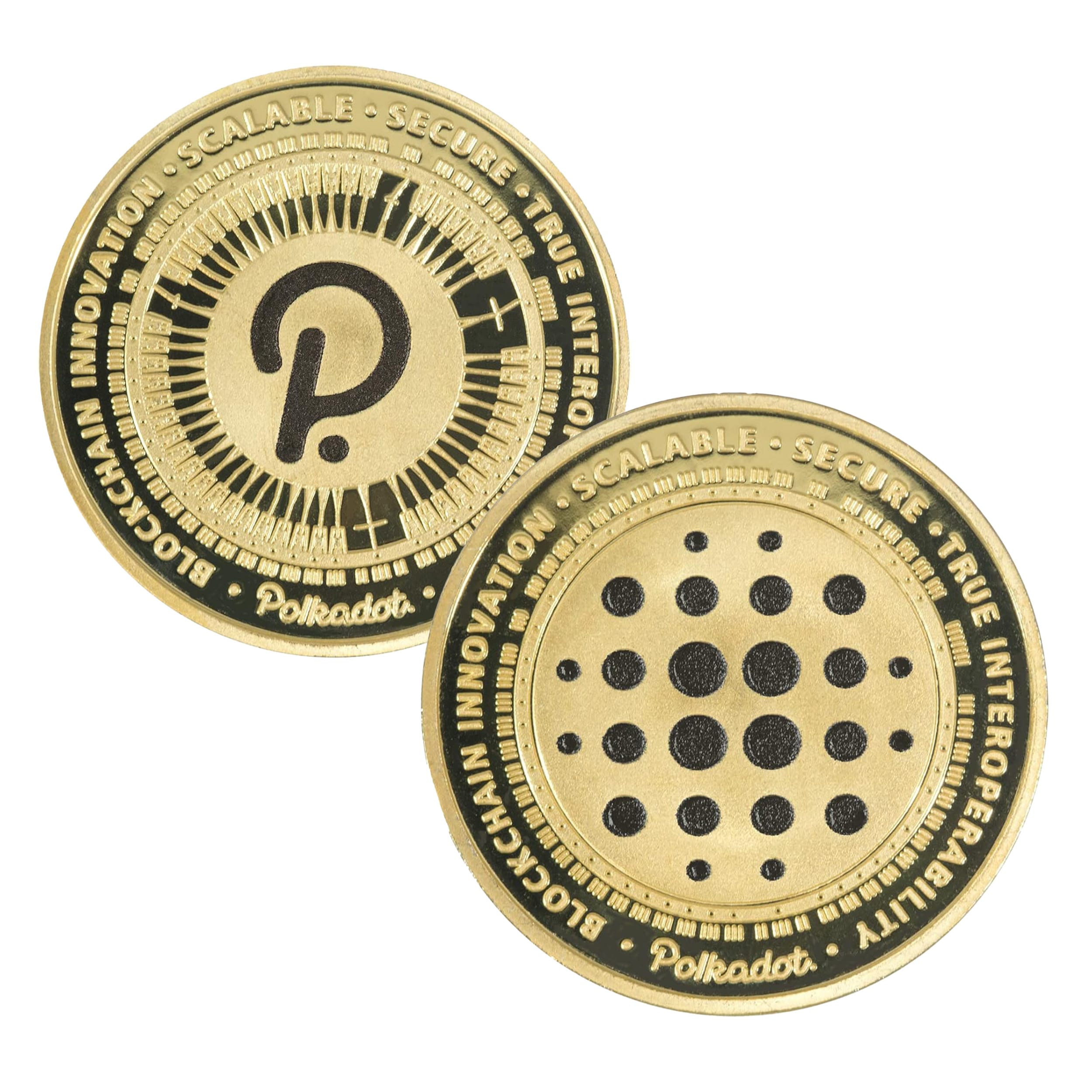 Polkadot Blockchain Crypto Gold Plated Coin All Products Polkadot Blockchain Crypto Gold Plated Coin All Products 6