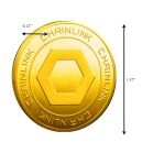 Chainlink Commemorative Blockchain Crypto Gold Plated Coin All Products 5