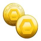 Chainlink Commemorative Blockchain Crypto Gold Plated Coin All Products 6