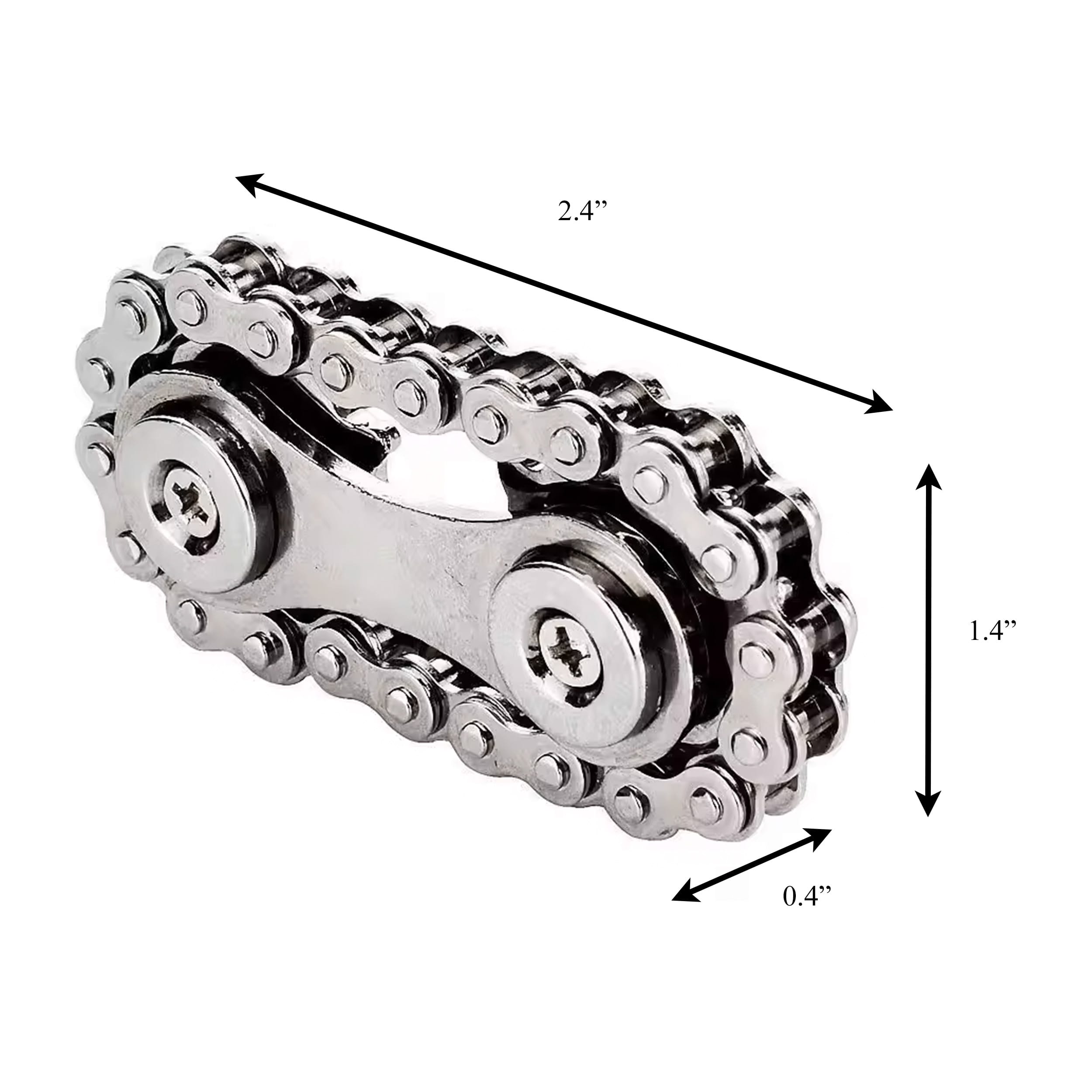 Silver Bike Chains Fidget Toy Spinner All Products Silver Bike Chains Fidget Toy Spinner All Products 6