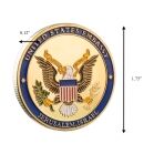 Jerusalem US Embassy Donald Trump Souvenir Commemorative Gold Plated Coin All Products 4