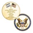 Jerusalem US Embassy Donald Trump Souvenir Commemorative Gold Plated Coin All Products 8