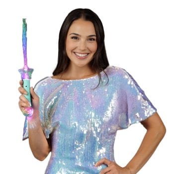 Light Up Magic Star Wand with Fiber Optic Glow and Crystal Ball All Products