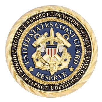 Semper Paratus US Coast Guard Commemorative Gold Plated Coin All Products