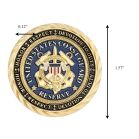 Semper Paratus US Coast Guard Commemorative Gold Plated Coin All Products 5