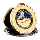 Semper Paratus US Coast Guard Commemorative Gold Plated Coin All Products 7