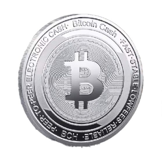Silver Plated Bitcoin Coin Cash BCH Crypto Commemorative Cryptochips All Products Silver Plated Bitcoin Coin Cash BCH Crypto Commemorative Cryptochips All Products 3