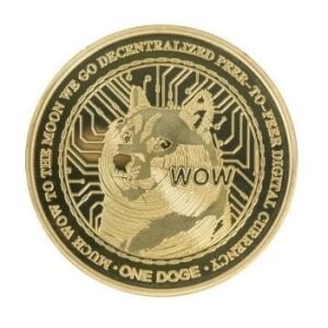 Shiba Inu Much WOW Dogecoin Commemorative Gold Coin All Products